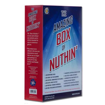 A box of nuthin ' is the most popular product on the market.